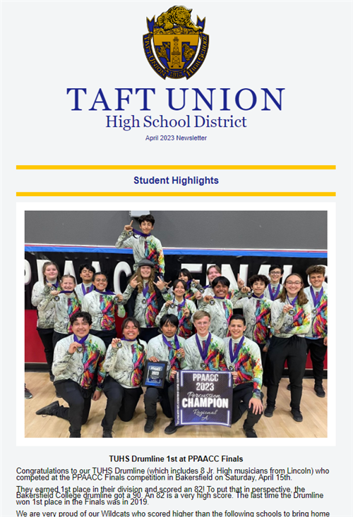 2023 April Newsletter
